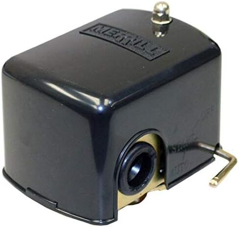 Merrill MFG MPSM44060 Well Tank، مفتاح ضغط مضخة الهواء، NEMA 1، إعداد الضغط 40-60، مفتاح قطع الضغط المنخفض in Kuwait