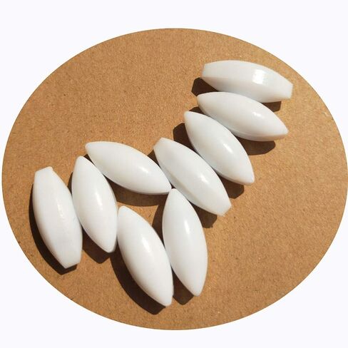 Magnetic Stirrer Stir Bar PTFE Magnetic Mixer Stir Bars (10x25mm, Olive Shape, 10pcs) in Kuwait