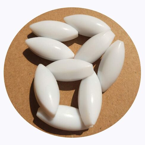 Magnetic Stirrer Stir Bar PTFE Magnetic Mixer Stir Bars (10x25mm, Olive Shape, 10pcs) in Kuwait