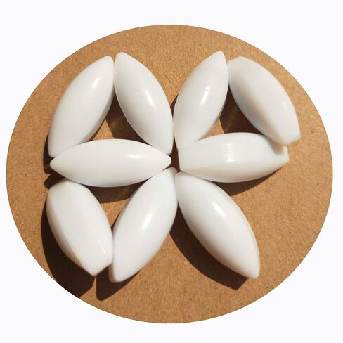 Magnetic Stirrer Stir Bar PTFE Magnetic Mixer Stir Bars (10x25mm, Olive Shape, 10pcs) in Kuwait