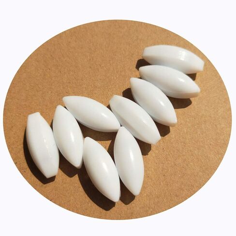 Magnetic Stirrer Stir Bar PTFE Magnetic Mixer Stir Bars (10x25mm, Olive Shape, 10pcs) in Kuwait