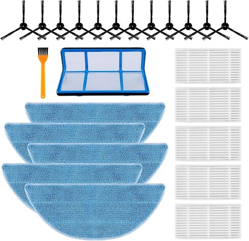 KEEPOW 10 Pack HEPA Filters Replacement Compatible with ILIFE V3s V3s pro | V5 V5s V5s Pro V5s Pro 2 V5s Plus Robot Vacuum Cleaner in Kuwait