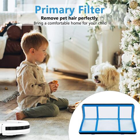 KEEPOW 10 Pack HEPA Filters Replacement Compatible with ILIFE V3s V3s pro | V5 V5s V5s Pro V5s Pro 2 V5s Plus Robot Vacuum Cleaner in Kuwait