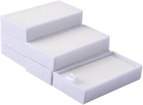 KEEPOW 10 Pack HEPA Filters Replacement Compatible with ILIFE V3s V3s pro | V5 V5s V5s Pro V5s Pro 2 V5s Plus Robot Vacuum Cleaner in Kuwait