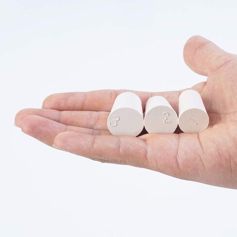 22 قطعة من سدادات مطاطية صلبة بيضاء 000# -7# in Kuwait