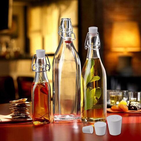 22 قطعة من سدادات مطاطية صلبة بيضاء 000# -7# in Kuwait