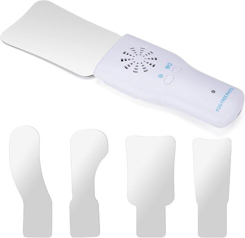 مرايا التصوير الفوتوغرافي للأسنان من Faruijie خالية من الضباب - عاكس للصور داخل الفم من جانبين ومروحة مرآة إطباقية من الفولاذ المقاوم للصدأ للأسنان مع 4 مرايا قابلة للتبديل in Kuwait