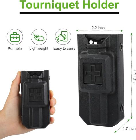 حامل عاصبة ZXGM. حافظة حافظة العاصبة للجيل 7 أو الجيل الأقدم تناسب معدات مولي ومعدات الشرطة وحزام المرافق بعرض يصل إلى 2.75 بوصة in Kuwait