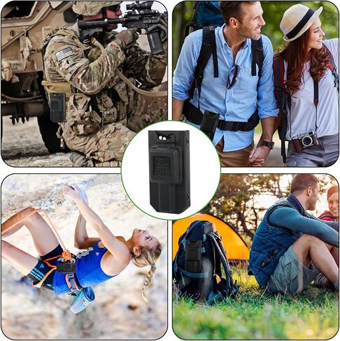 حامل عاصبة ZXGM. حافظة حافظة العاصبة للجيل 7 أو الجيل الأقدم تناسب معدات مولي ومعدات الشرطة وحزام المرافق بعرض يصل إلى 2.75 بوصة in Kuwait