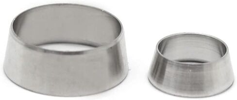 Metalwork 304 Stainless Steel Compression Tube Fitting 1/2" OD Union & 90 Degree Elbow & Tee Assortment Kit in Saudi Arabia
