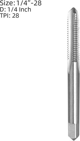 Burkit 1/4"-24 UNC مجموعة الصنبور والقالب، 1/4 x 24 UNC آلة الصنبور والقالب الدائري باليد اليمنى in Kuwait
