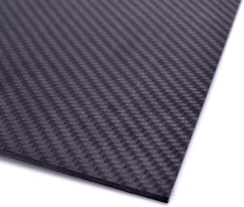 صفائح ألياف الكربون 3K 200x250x1.5mm لوح من ألياف الكربون مات لطائرة RC بدون طيار كوادكوبتر in Saudi Arabia