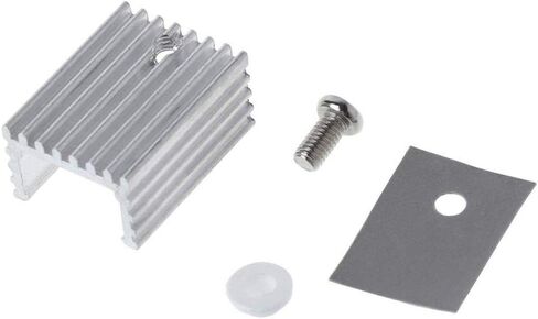 DAOKI 10 قطعة منظم الجهد IC الترانزستورات L7805CV L7805 5V 1.5A TO-220 3PIN MOSFET الترانزستورات لاردوينو + غرفة التبريد in Saudi Arabia