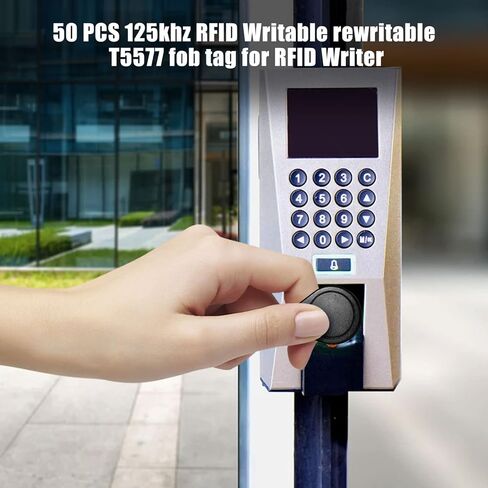 سيوان 50 قطعة قابلة للكتابة 125 كيلو هرتز RFID مفتاح فوب بطاقة الهوية عن قرب قابلة لاعادة الكتابة، 125khz RFID قابلة لاعادة الكتابة T5577 للكاتب RFID in Saudi Arabia