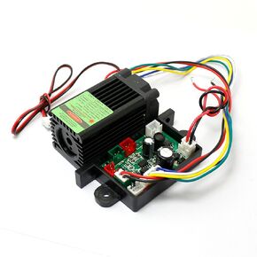 وحدة ليزر ديود أخضر 12 فولت 532 نانومتر وحدة ليزر نقطة مع TTL 0-30 كيلو هرتز ومروحة تبريد - عمل لفترة طويلة in Kuwait