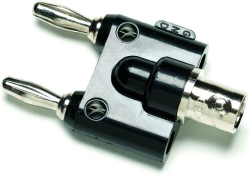 Fluke BP880 BNC to Female Double Stacking Banana Plug, Nickel-Plated Finish, 122 Degree F Temperature in Kuwait