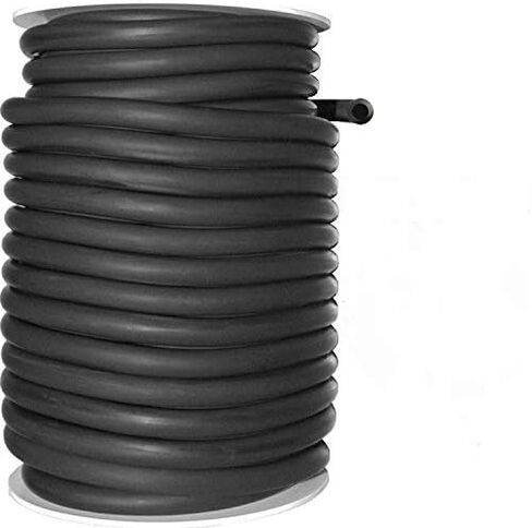 Spearit 50 Feet Black Rubber Latex Tubing 5/16" OD 3/16" ID (604B) in Saudi Arabia