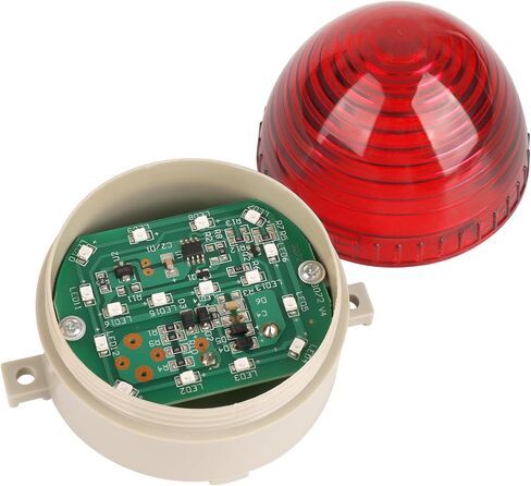 Nxtop AC 110V أحمر LED تحذير ضوء لمبة إشارة برج مصباح N-3072 فلاش ثابت in Kuwait
