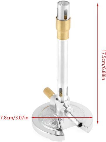 معيار موقد بنسن، ضوء غاز موقد بنزن أحادي الأنبوب الصغير لمعدات تسخين المختبر السائل. in Kuwait