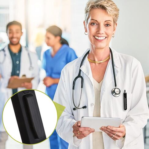 أداة قياس الفرجار Thinp EKG ECG الفرجار مع مسطرة مقسم الفرجار الأسود للممرضة أو الطبيب قياس مخططات القلب الكهربائية in Kuwait