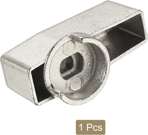 مقبض تحكم في الصمام مقاس 40 × 29 ملم من باتيكيل، بديل لمقبض مجنح كرنك من الحديد الزهر مع براغي للمطبخ والحمام، لون فضي in Kuwait