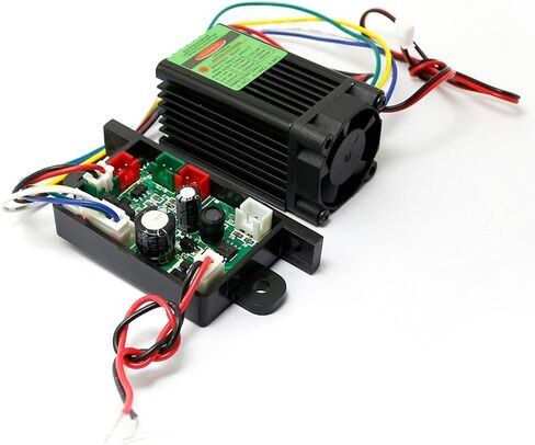 وحدة ليزر ديود أخضر 12 فولت 532 نانومتر وحدة ليزر نقطة مع TTL 0-30 كيلو هرتز ومروحة تبريد - عمل لفترة طويلة in Kuwait