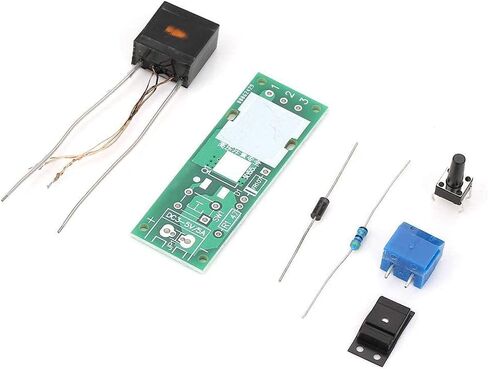 Agatige مولد نبض قوس عالي الجهد، 0.5KV-0.8KV وحدة ملف إشعال القوس DC 3-5V وحدة مولد ملف إشعال نبضي عالي الجهد أجزاء مفككة طقم مولد نبض ولاعة السجائر in Kuwait
