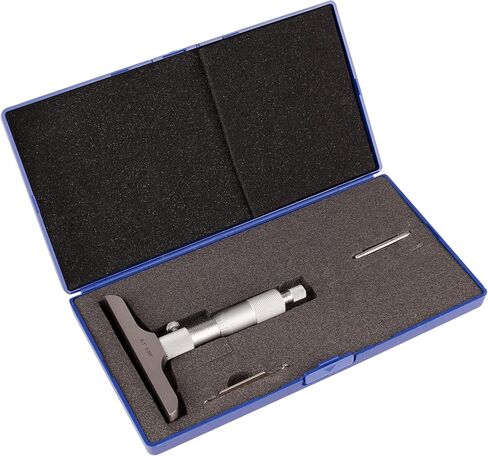 WONDERSUNM Depth Micrometer 0.001" Graduation 0-1" Measuring Range Professional Precision Measuring Tools Measurements in Saudi Arabia