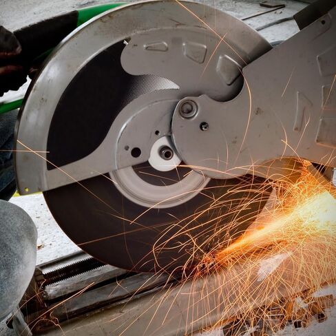 HARFINGTON 12 قطعة من عجلات القطع 3 بوصة × 0.04 بوصة × 3/8 بوصة معدنية رفيعة من الفولاذ المقاوم للصدأ سريعة التنظيف وعجلات تقطيع معدنية لطاحونة الزوايا، أسود in Kuwait