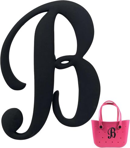 حقيبة ANNALALA Bogg سحر الحروف الأبجدية لحقيبة Bogg حروف ثلاثية الأبعاد متوافقة مع حقائب Bogg كإكسسوارات حقيبة Bogg مخصصة لطيفة in Kuwait
