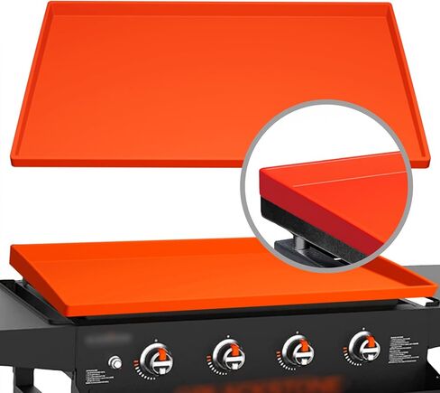 VOD VISUAL 36 بوصة حصيرة الشواية لغطاء Blackstone Griddle كامل الحافة، غطاء واقٍ شديد التحمل وقابل لإعادة الاستخدام من السيليكون بدرجة الطعام in Kuwait