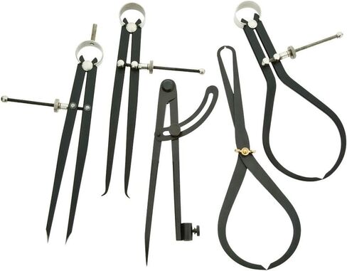 Shop Fox D4596 Woodworking Caliper Set (5 Piece) in Saudi Arabia