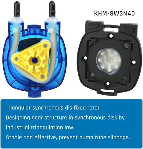 Peristaltic pump 12V dc Kamoer high flow 500ml/min KHM 3 rotors liquid dosing pump Norprene tubing 4mm ID × 7.2mm OD in Saudi Arabia