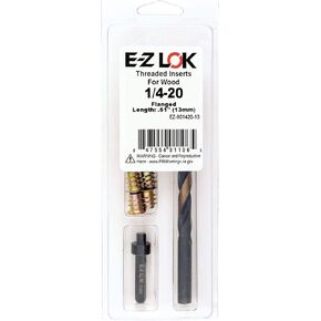 E-Z Hex Thread Repair Kit for Soft Wood Flush Threaded Inserts 8-32 x 10mm, Drill, Installation Tool in Saudi Arabia