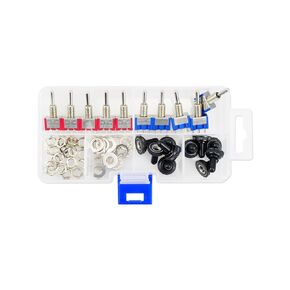 ANODZU ON OFF ON تبديل التبديل 6A125VAC 3 طريقة 3 موقف مانعة لتسرب الماء لقارب البحرية السيارات السيارات DIY استبدال 2A250VAC 5A125VAC 10 قطعة in Saudi Arabia