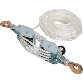 4000LB Capacity Heavy Duty Rope Hoist Pulley System in Kuwait