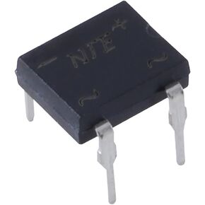 NTE Electronics NTE5332 Silicon Bridge Rectifier, Single Phase, Full Wave, 1 Amp Maximum Average Forward Output Rectified Current, 600V Maximum Recurrent Peak Reverse Voltage in Kuwait