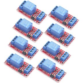 وحدة مرحل 12 فولت، لوحة مرحل واحدة لقناة Raspberry Pi مع مشغل مرحل عالي أو منخفض المستوى معزول بصريًا، مفتاح مرحل 1 قناة 12 فولت لاردوينو in Kuwait