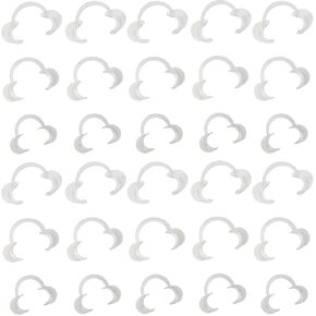 21 قطعة من GXXMEI (7 متوسطة + 7 كبيرة + 7 صغيرة) ضام الخد لتبييض الأسنان على شكل حرف C، فتاحة فم الأسنان قابلة للتعقيم، ضامة خد الشفاه للأسنان للاستعمال مرة واحدة من أجل لعبة تحدي واقي الفم in Kuwait