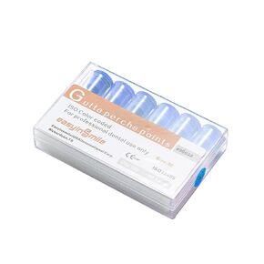 EASYTODENTA Gutta Percha Point 02 نقاط ورقية لطب الأسنان إندو لملء قناة الجذر (#15-40 متنوعة)