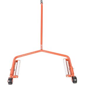 DY016 Heavy-Duty Adjustable Tire Wheel Dolly + BIG RED TA92006 Torin Pneumatic Air Hydraulic Bottle Jack (20 Ton Capacity)