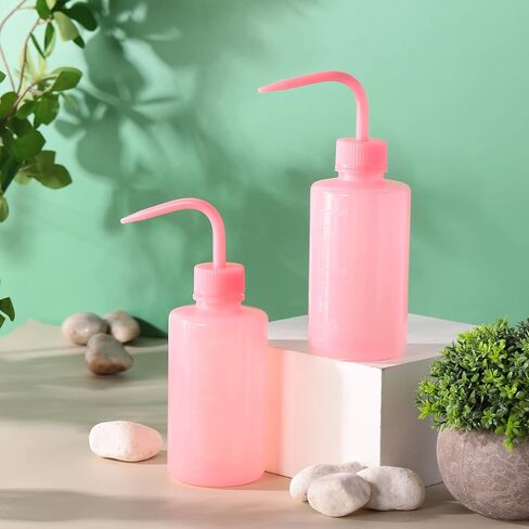 Lallisa 30 جهاز كمبيوتر شخصى 250 مل زجاجة غسل الوشم الوردي زجاجات ضغط الفم الضيق زجاجة سقي عصاري زجاجة رش المياه زجاجة غسل الرموش زجاجة غسل المختبر زجاجات شطف زجاجة لغسل تنظيف المختبر الطبي in Kuwait