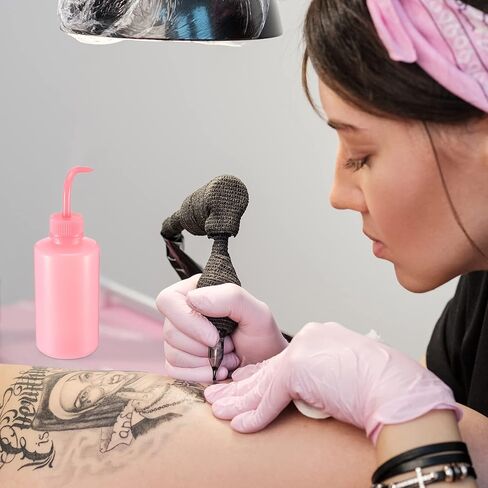 Lallisa 30 جهاز كمبيوتر شخصى 250 مل زجاجة غسل الوشم الوردي زجاجات ضغط الفم الضيق زجاجة سقي عصاري زجاجة رش المياه زجاجة غسل الرموش زجاجة غسل المختبر زجاجات شطف زجاجة لغسل تنظيف المختبر الطبي in Kuwait