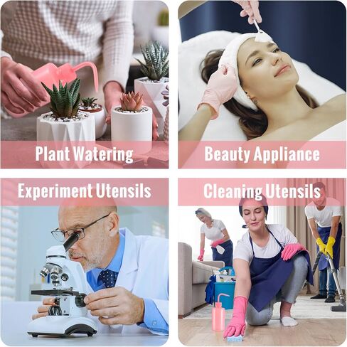 Lallisa 30 جهاز كمبيوتر شخصى 250 مل زجاجة غسل الوشم الوردي زجاجات ضغط الفم الضيق زجاجة سقي عصاري زجاجة رش المياه زجاجة غسل الرموش زجاجة غسل المختبر زجاجات شطف زجاجة لغسل تنظيف المختبر الطبي in Kuwait