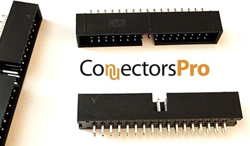 Connectors Pro 25-Pack 34P DC3 2.54mm 0.1" Pitch 34 Pins Male Box Headers 2x17 Dual Rows 34 Pins Male Straight Pin PCB DIP, Double-Row 2x17 34-P 2.54 mm DCS IDC Connector in Saudi Arabia