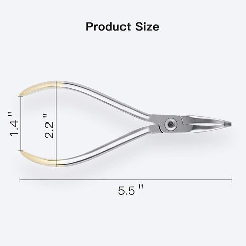 Dental Curved How Pliers, Orthodontic Position Angled Appliance Plier Wire Bending Instrument for Dentist, Multi-Purpose Lip Arches Bending Pliers Holding Arch Wires Plier in Saudi Arabia