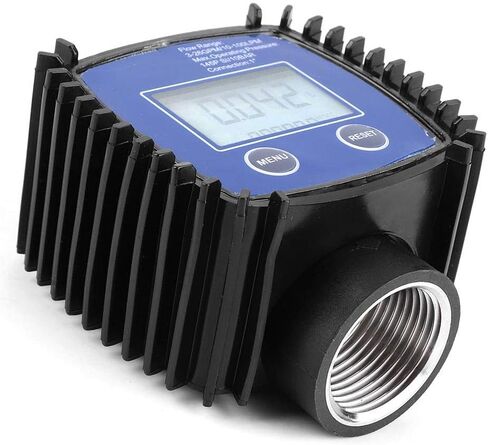 DEWIN مقياس التدفق شاشة ديجيتال عالية الدقة المياه الديزل تدفق متر مقياس الجريان 1in الخيط الداخلي in Kuwait