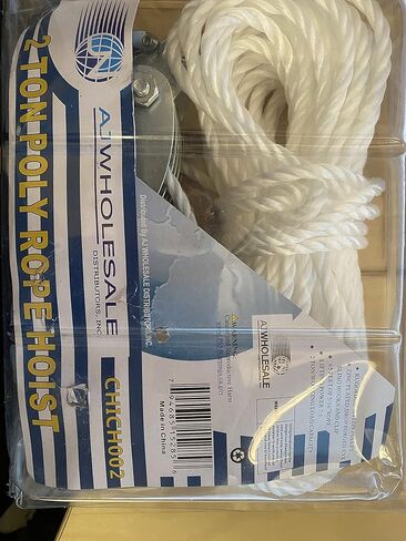 4000LB Capacity Heavy Duty Rope Hoist Pulley System in Kuwait