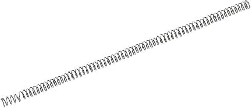نوابض ضغط METALLIXITY (1 × 10 مم OD، طول حر 305 مم) زنبرك تمديد من الفولاذ المقاوم للصدأ 304 - لمتجر إصلاحات المنزل، والمشروعات اليدوية، لون فضي in Kuwait