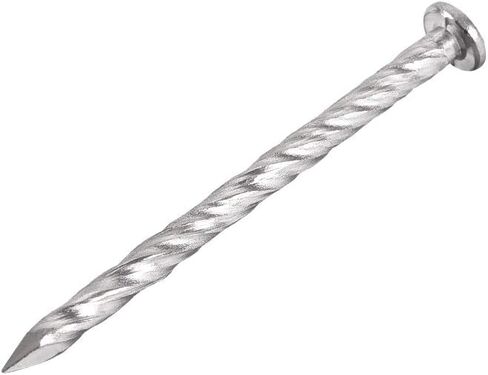 uxcell Spiral Deck Nails Stainless Steel Nail Spiral Shank 51mmx3mm (LxD) ، 80 قطعة in Saudi Arabia